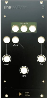 Eurorack Module Teenage Engineering POM-3 Sine Oscilator  from Other/unknown