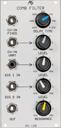 Eurorack Module RS-120 Comb Filter from Analogue Systems