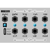 Eurorack Module Midi2CV from Other/unknown