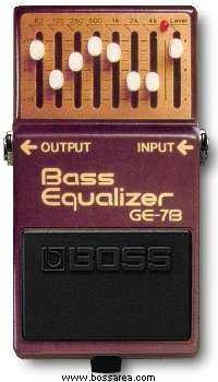 Pedals Module GE-7B Bass Equalizer from Boss