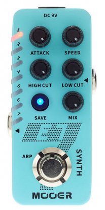 Pedals Module E7 Polyphonic Guitar Synth from Mooer
