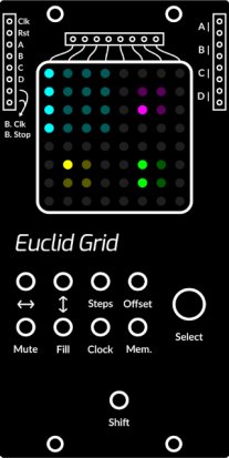AE Modular Module Euclid Grid from Kyaa