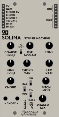 AE Modular Module SOLINA from Tangible Waves