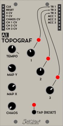 AE Modular Module TOPOGRAF from Tangible Waves