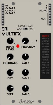 AE Modular Module MULTIFX from Tangible Waves