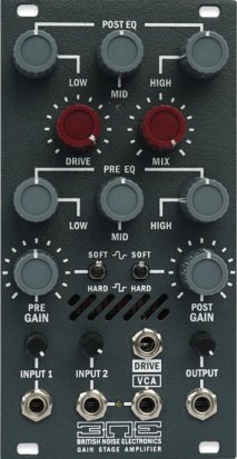 Eurorack Module Gain Stage Amplifier from British Noise Electronics