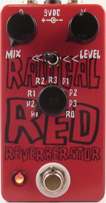 Pedals Module Radical Red Reverb from Dr Scientist