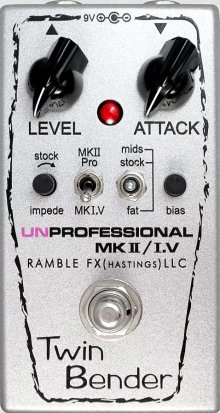 Pedals Module Ramble FX Twin Bender UnProfessional MK I.V / II from Other/unknown