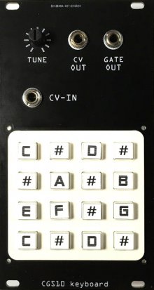 Eurorack Module CGS-10 Mini-Keyboard from CGS