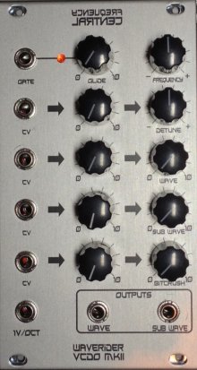 Eurorack Module Waverider VCDO MkII from Frequency Central