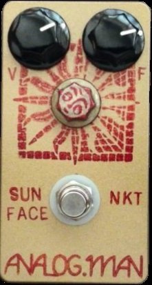 Pedals Module Sun Face Red Dot NKT from Analogman