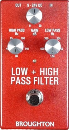 Pedals Module BROUGHTON Low + High Pass Filter from Other/unknown