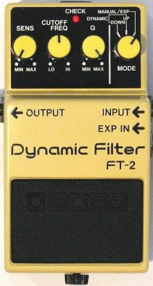 Pedals Module FT-2 Dynamic Filter from Boss