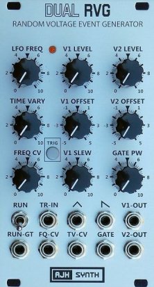 Eurorack Module Dual RVG (Silver Panel) from AJH Synth