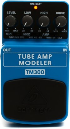 Pedals Module TM300 Tube Amp Modeler from Behringer