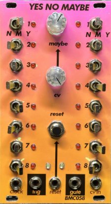 Eurorack Module BMC058 YES/NO/MAYBE from Barton Musical Circuits