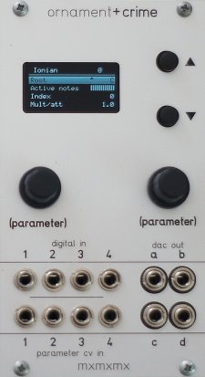 Eurorack Module [Duplicate] Ornament+Crime MSW Panel from Other/unknown