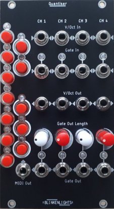 Eurorack Module Blinkenlights Quad Quantiser from Other/unknown