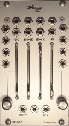 Eurorack Module 29 4channel comb filter (Buchla Clone) from Other/unknown