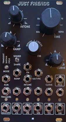 Eurorack Module Just Friends (Mork Modules black panel) from Other/unknown