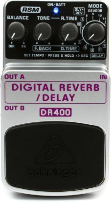 Pedals Module DR400 Digital Reverb/Delay from Behringer