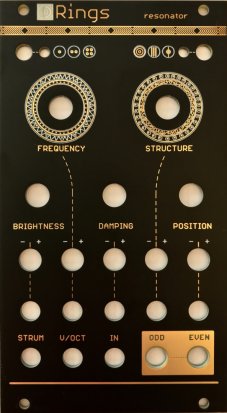 Eurorack Module Rings Panel from Other/unknown