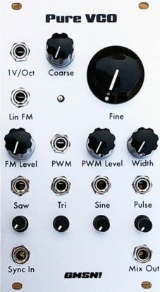 Eurorack Module Pure VCO from GMSN!