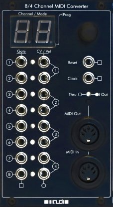 Eurorack Module MIDI to Drums Converter from OIIIAudio