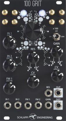 Eurorack Module 100 Grit from Schlappi Engineering