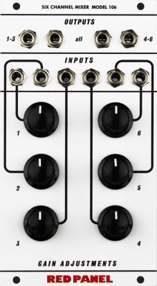 Eurorack Module Model 106 from Red Panel