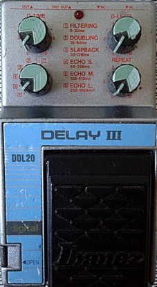 Pedals Module DDL20 Digital Delay III from Ibanez