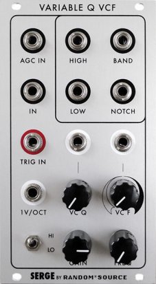 Eurorack Module Serge Extended Variable Resonance filter (VCFQ) [Duplicate] from Random*Source