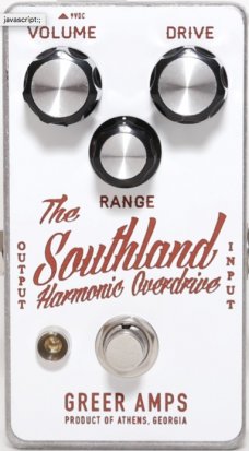 Pedals Module The Southland Harmonic Overdrive from Other/unknown