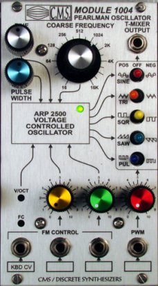 Eurorack Module 1004 Pearlman Oscillator from CMS