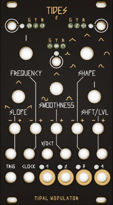 Eurorack Module Tides Black & Gold Panel from Other/unknown
