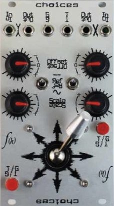 Eurorack Module Choices (Inverted) from Flight of Harmony