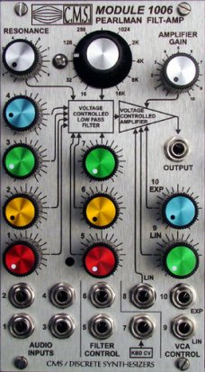 Eurorack Module 1006 Filt-Amp from CMS