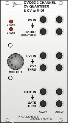 Eurorack Module CVQ02 from Analogue Solutions