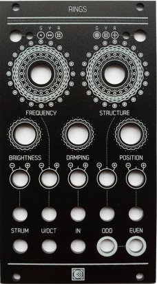 Eurorack Module Rings Black Panel from Other/unknown