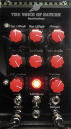 Eurorack Module The Voice of Saturn "Synthesizer" (Black/Transparent) from Other/unknown