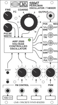 Eurorack Module 1004T Oscillator from CMS