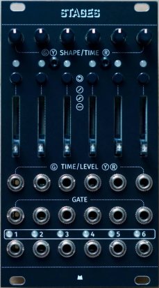 Eurorack Module Stages Black Panel from Other/unknown
