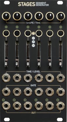 Eurorack Module STAGES /// Mutable Instruments Replica /// Black & Gold from Other/unknown