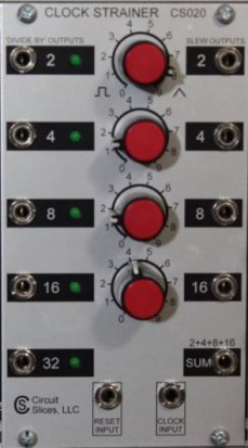Eurorack Module Clock Strainer (Beta) from Circuit Slices