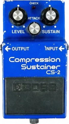 Pedals Module CS-2 Compression Sustainer from Boss