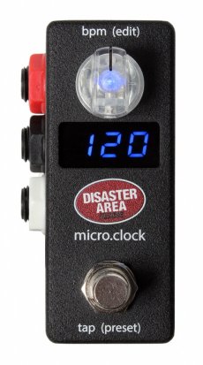 Pedals Module micro.clock  from Disaster Area