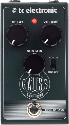 Pedals Module Gauss Tape Echo from TC Electronic