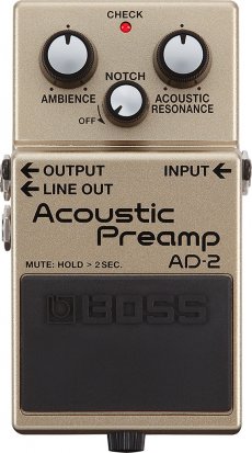 Pedals Module AD-2 Acoustic Preamp from Boss