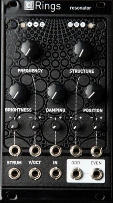 Eurorack Module Mutable Instruments Rings (Black Textured Aluminum) from Other/unknown