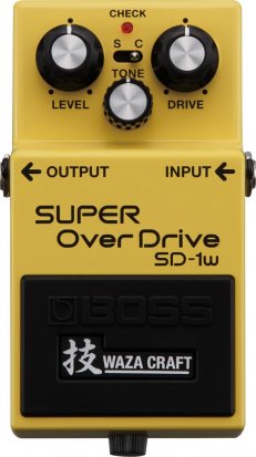 Pedals Module SD-1w Super Overdrive from Boss